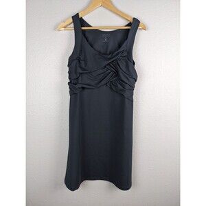 Athleta Women’s Tank Dress Size M Gray Athletic Casual Tencel Lyocell Beach 177